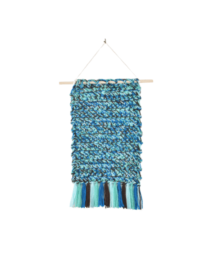 Poseidon Crochet Wall Art